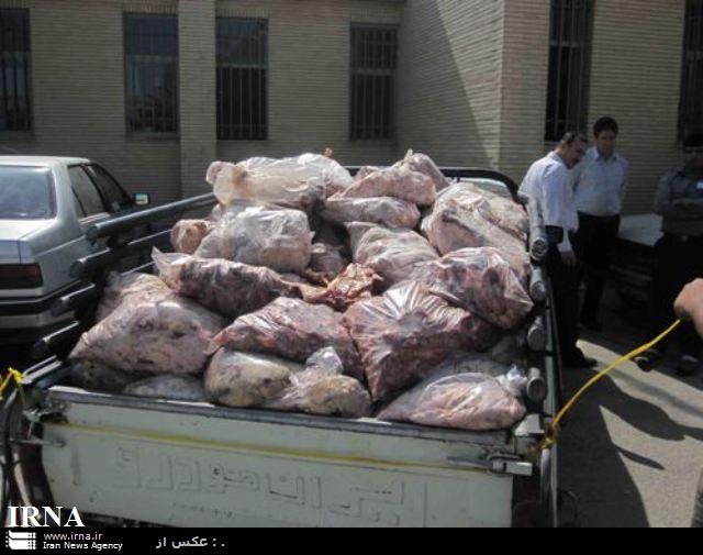 700 کیلو گوشت مرغ تاریخ مصرف گذشته در نجف آباد کشف شد
