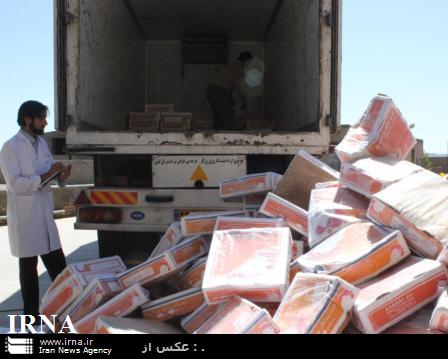 دو تن جگر مرغ در بیرجند معدوم شد