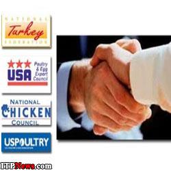 امضاء توافق نامۀ همکاری میان سازمان های تجاری مرغداری