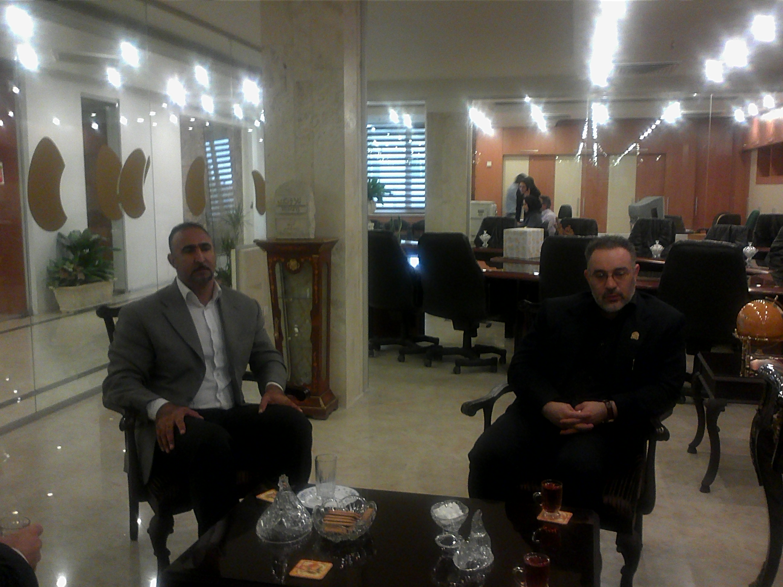 بازدید نایب رییس و مدیر روابط عمومی فدراسیون بدنسازی و پرورش اندام جمهوری اسلامی ایران از شرکت تلاونگ